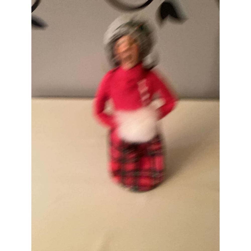 Buyers choice woman with fine white muffand.